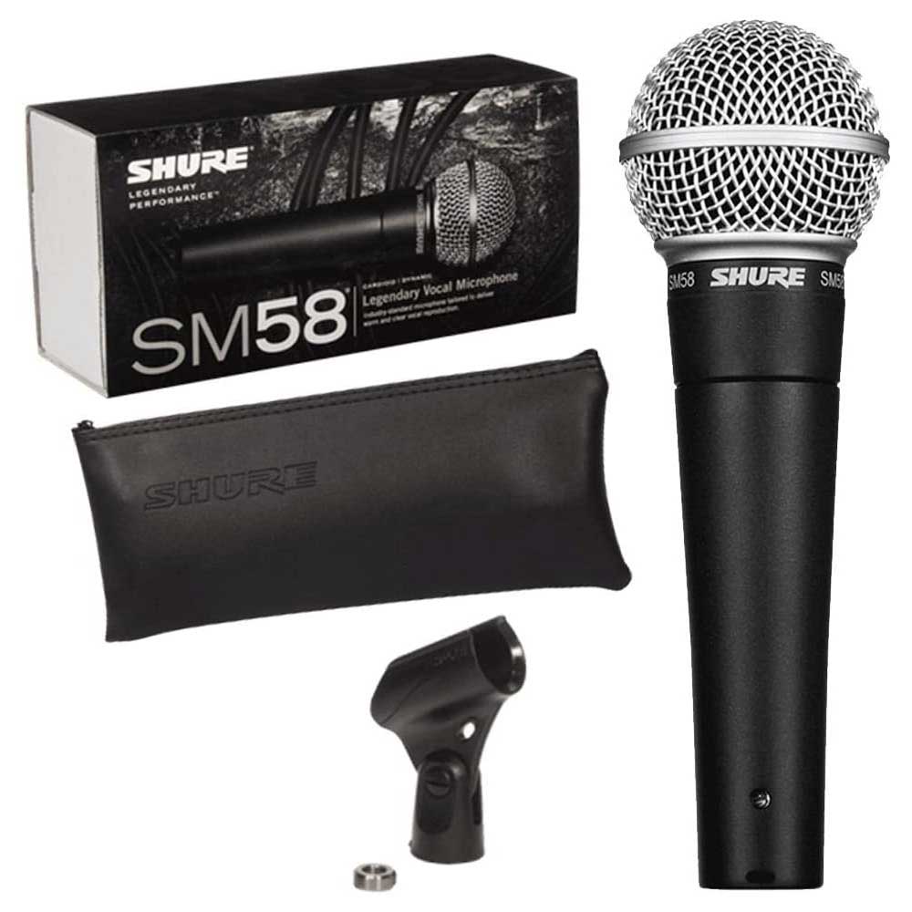 Shure SM58-LC Cardioid Vocal Microphone